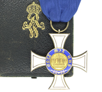 Cased Prussian 3rd Class Order of the Crown