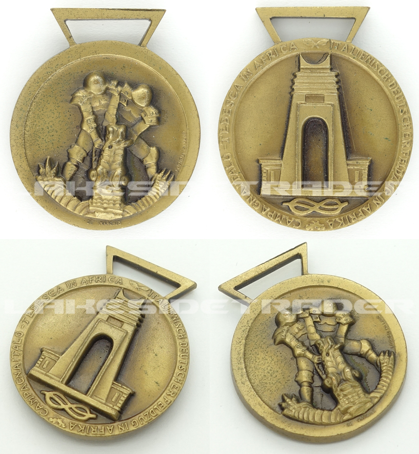 1957 Version - Italian-German African Campaign Medal