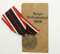 1939 War Merit Medal with Issue Packet by berg & Nolte