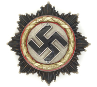 Earliest - 10 Rivet German Cross in Gold by Deschler