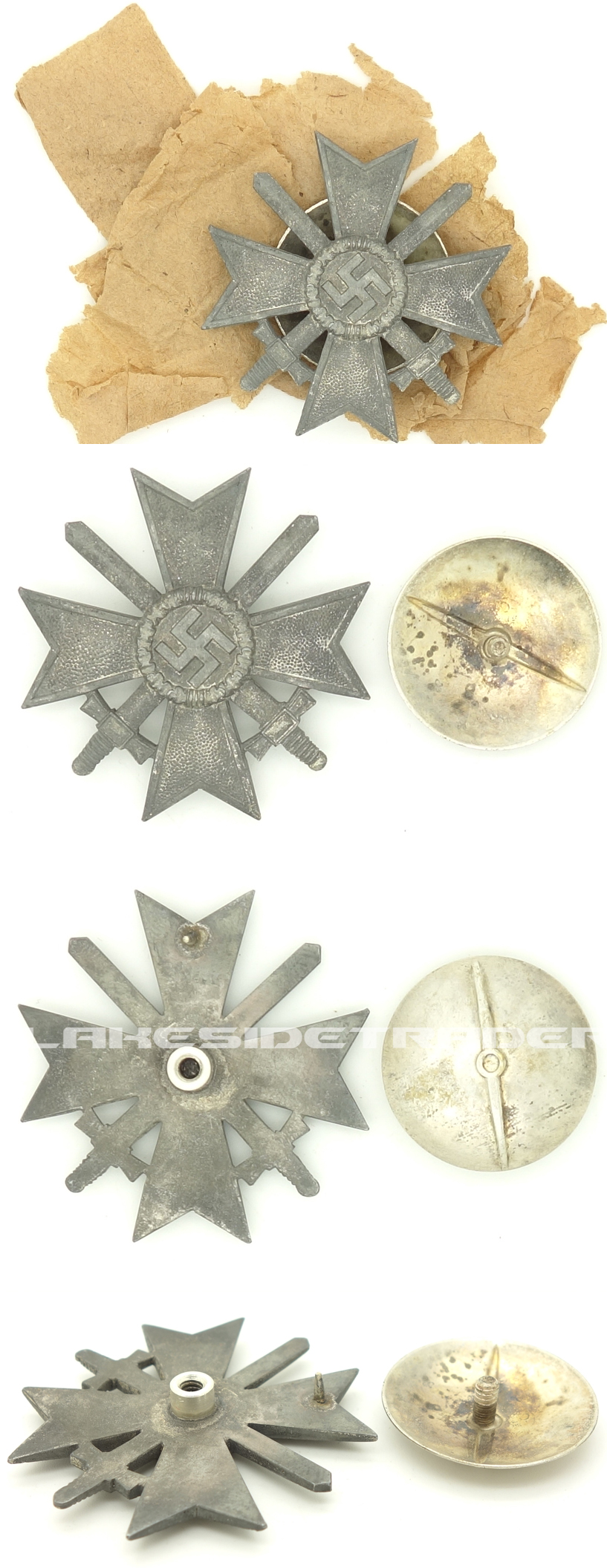 Screwback War Merit Cross 1st Class by Boerger