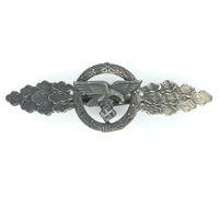 Luftwaffe Transport Clasp in Silver by F. Orth