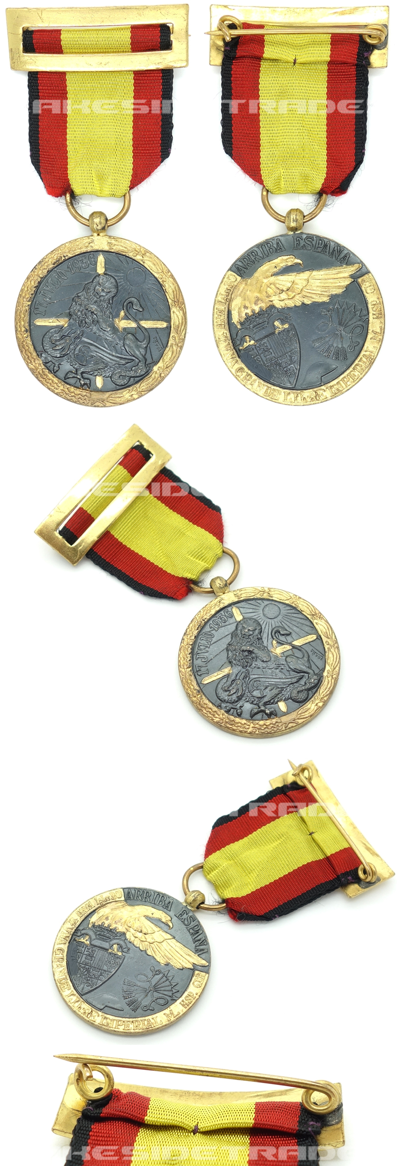 Spanish Civil War Campaign Medal 1936-1939
