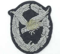 Luftwaffe Air Gunner/ Flight Engineer Badge in Cloth