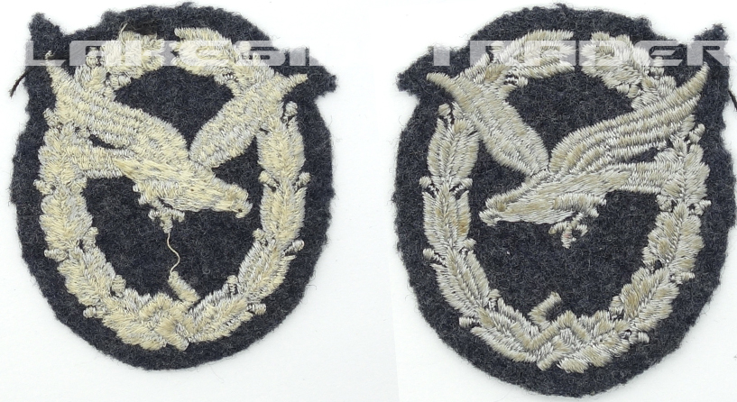 Luftwaffe Air Gunner/ Flight Engineer Badge in Cloth