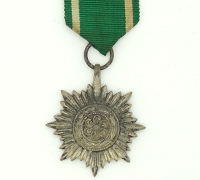 Silver 2nd Class Ostvolk Medal with Swords