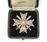 Early Cased 1st Class War Merit Cross by 62