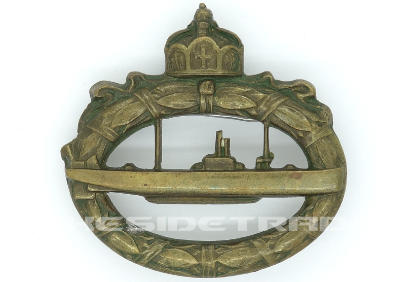 Imperial Navy U-Boat War Badge by Walter Schot