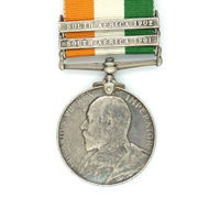 Kings South Africa Medal with Clasps
