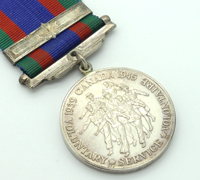 Canadian - Volunteer Service Medal with Overseas Bar