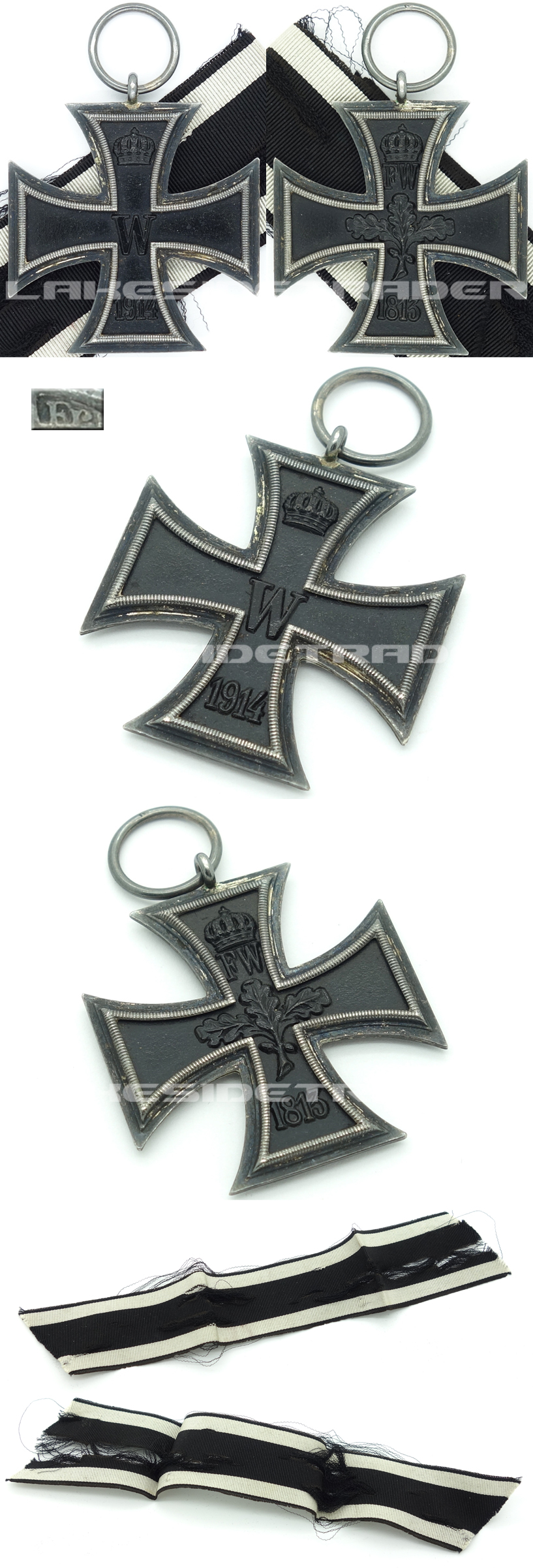 Imperial 2nd Class Iron Cross by Fr