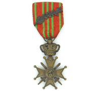 Belgium - Imperial Cross of War w Distinction