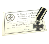 Imperial EKII by S-W with Award Document