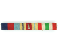 British - Three-Piece Army Medal Bar