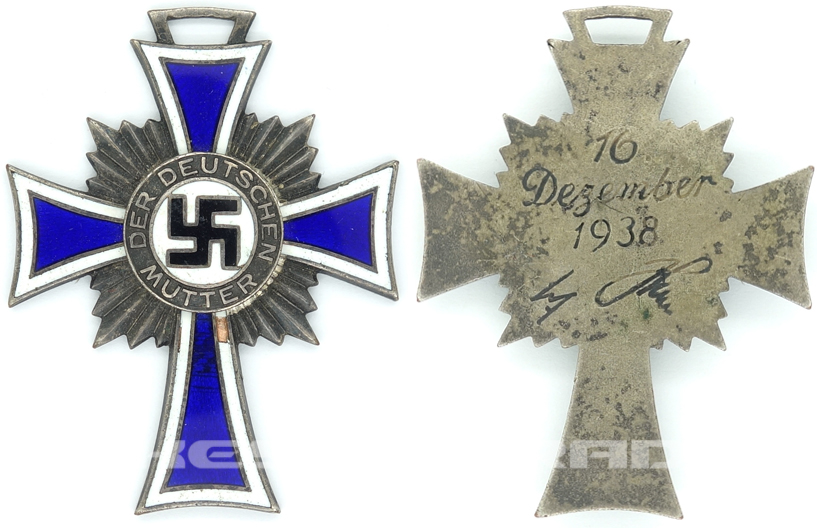 Honor Cross of the German Mother in Silver