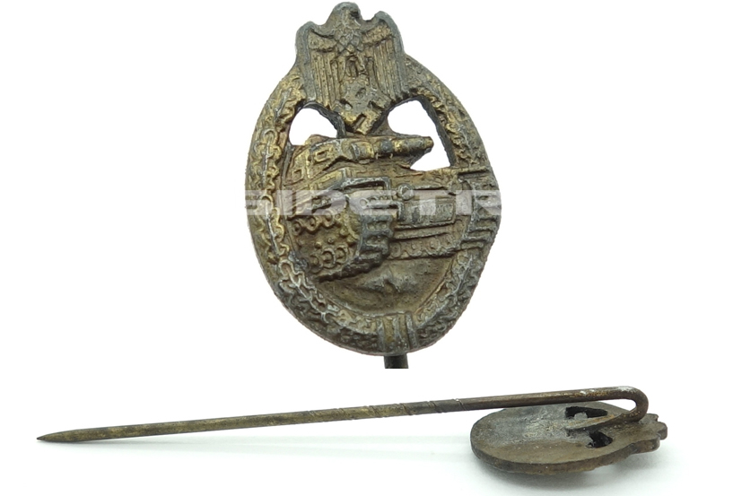 Stickpin - Bronze Panzer Assault Badge