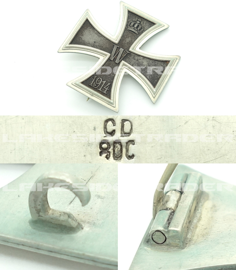 Imperial 1st Class Iron Cross by CD 800