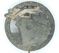 Navy Blockade Runner Badge by Schwerin