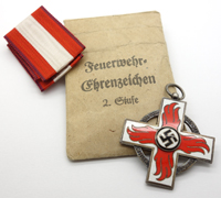 2nd Class Fire Brigade Cross with Issue Packet