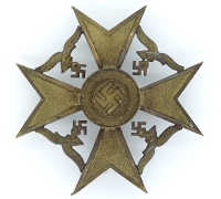 Spanish Cross in Bronze by Otto Schickle