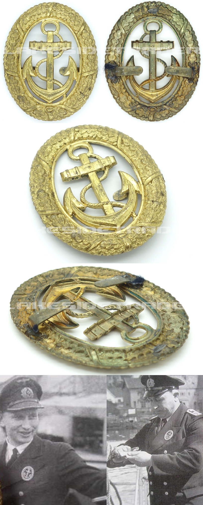 Navy Watch Guard Officer Badge