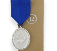 Cased RAD 12 Year Long Service Medal
