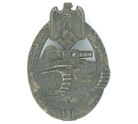 Panzer Assault Badge in Silver by R.R.S.