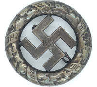 10th Anniversary Munich Putsch Badge 1933 by Deschler