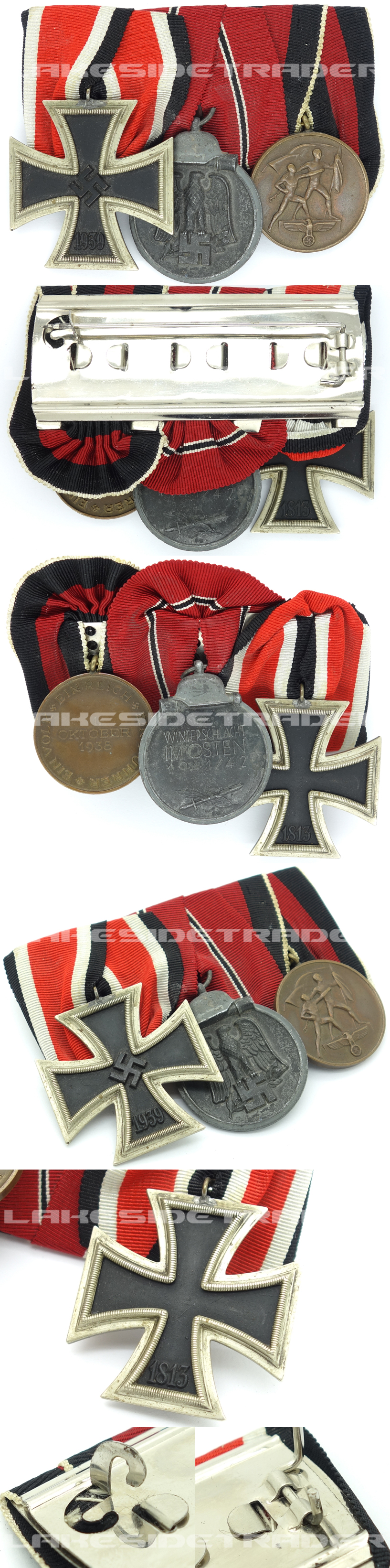 German WWII – Three-Piece Medal Bar