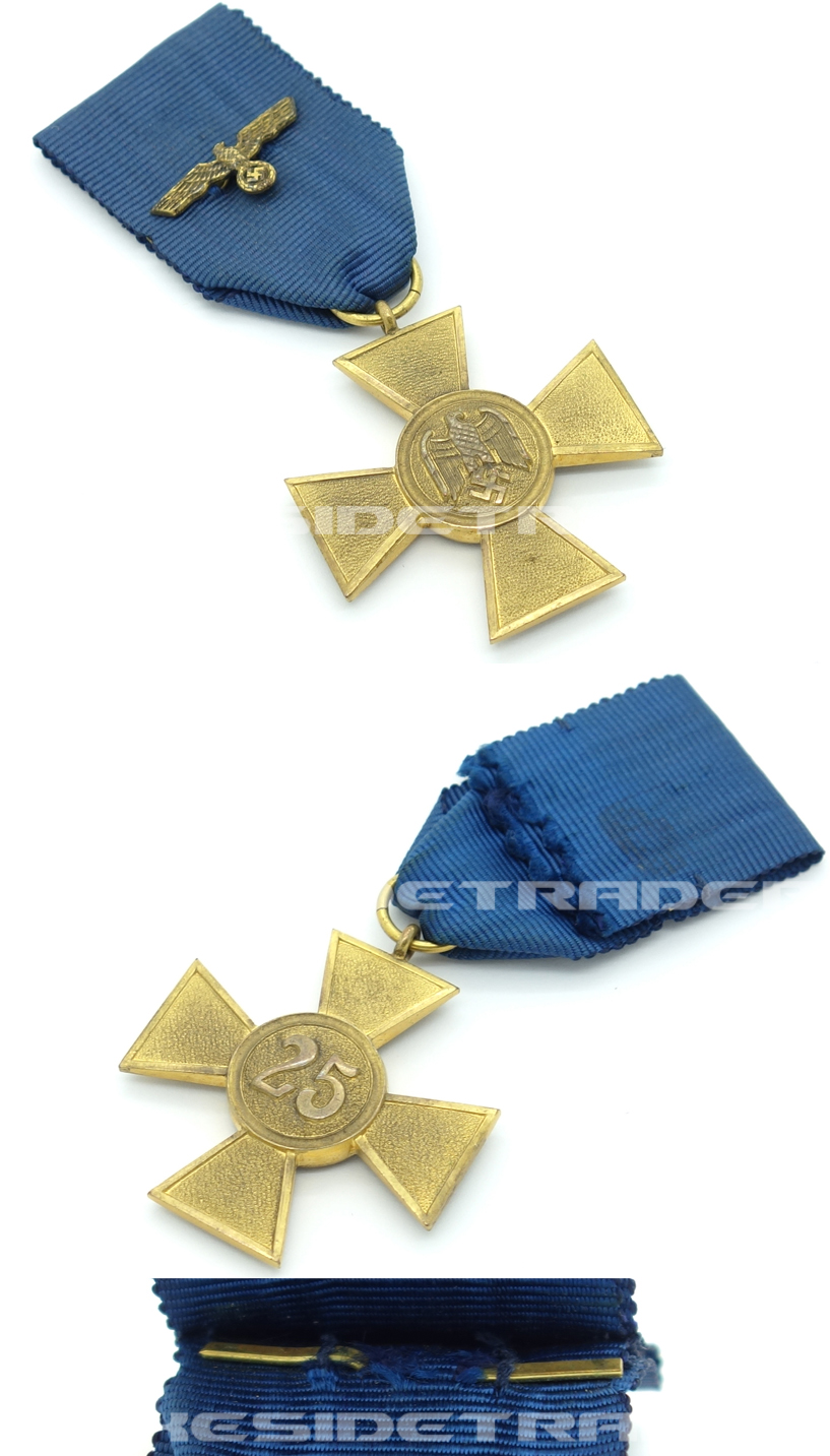 Wehrmacht 25 Year Long Service Medal