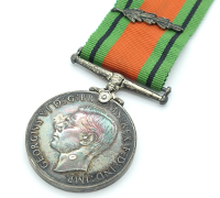 Canadian, WWII - Defence Medal with KCBC