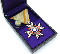 Japan - Cased Order of the Sacred Treasure 6th Class