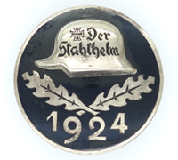 Stahlhelmbund Service Entry and Traditions Badge 1924