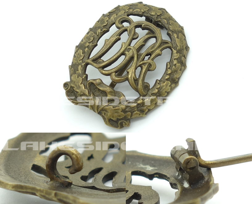 DRA Sports Badge in Bronze by W. Jena