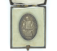 Cased Fireman’s Commemorative Merits Medal
