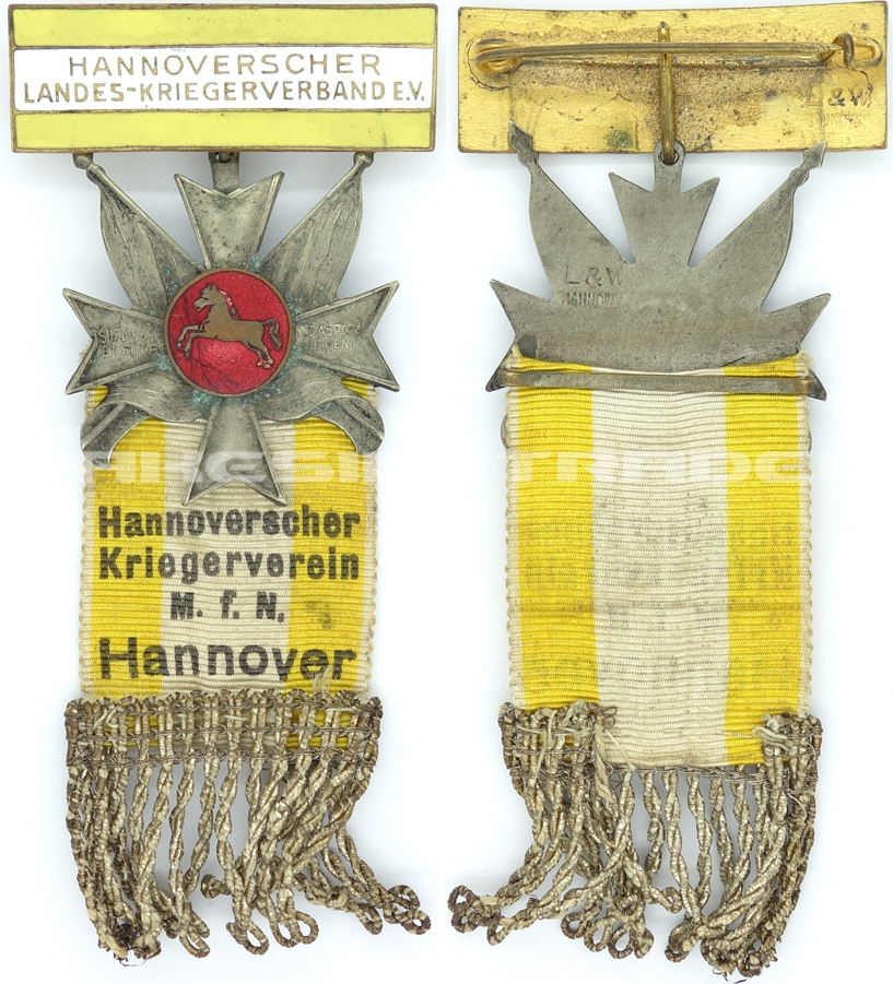 Hannover - Warrior Association Membership Badge and Spange