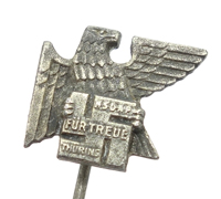 Gau Honor Thüringen Traditions Lapel Pin in Silver