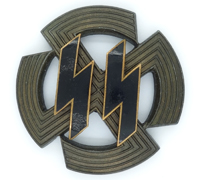 SS Germanic Proficiency Runes Badge in Bronze