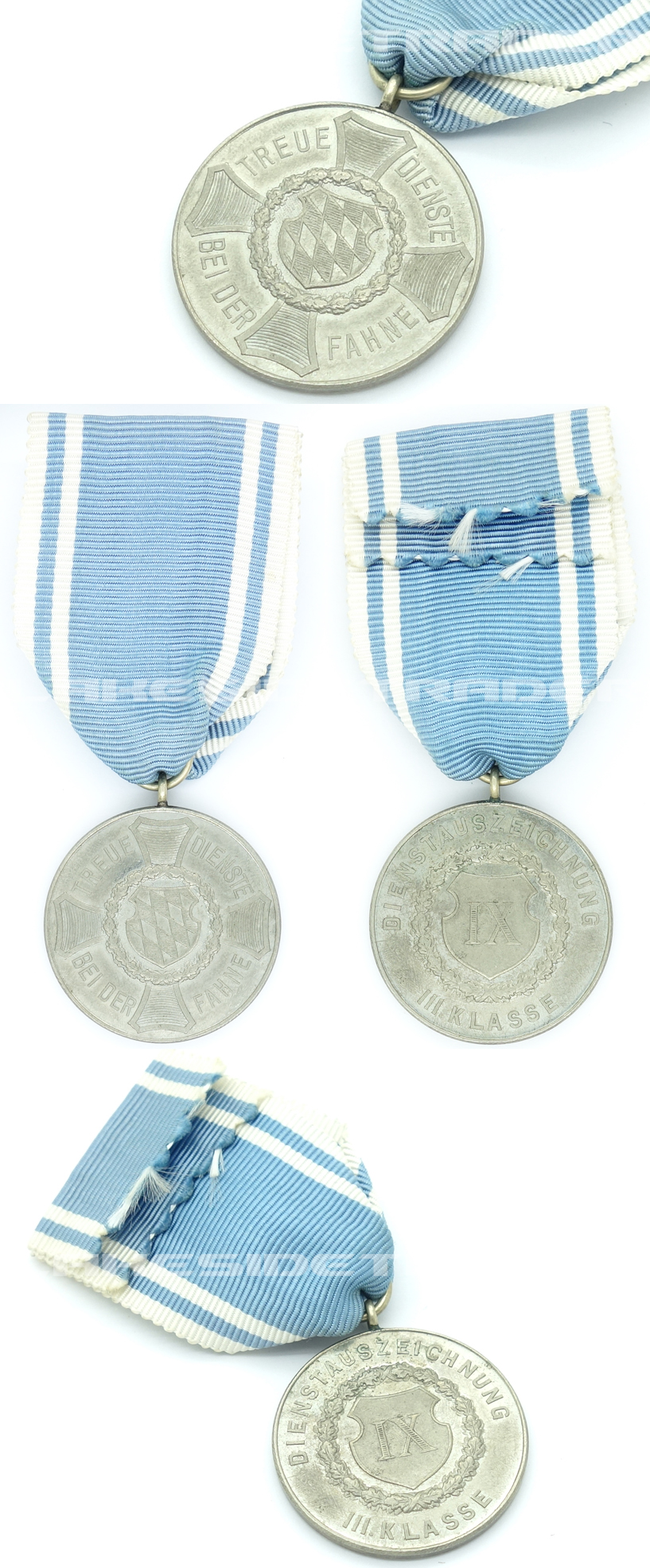 Bavarian - 3rd Class 9yr Long Service Award 1913