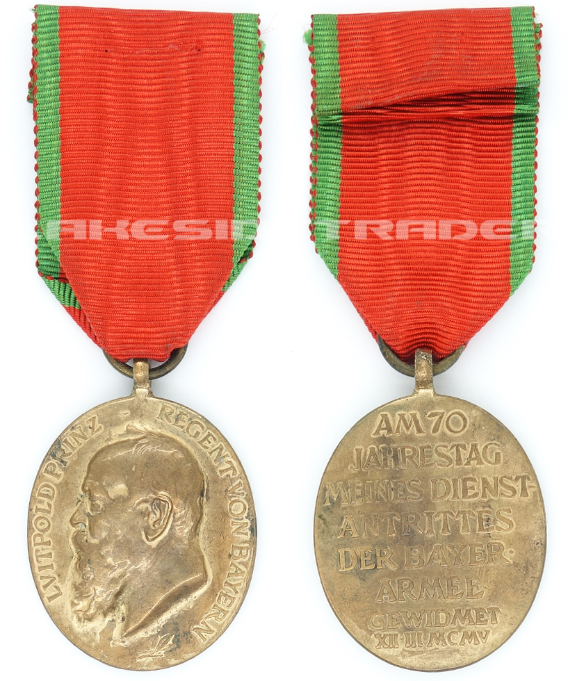 Bavaria - Jubilee Medal for the Army 1905