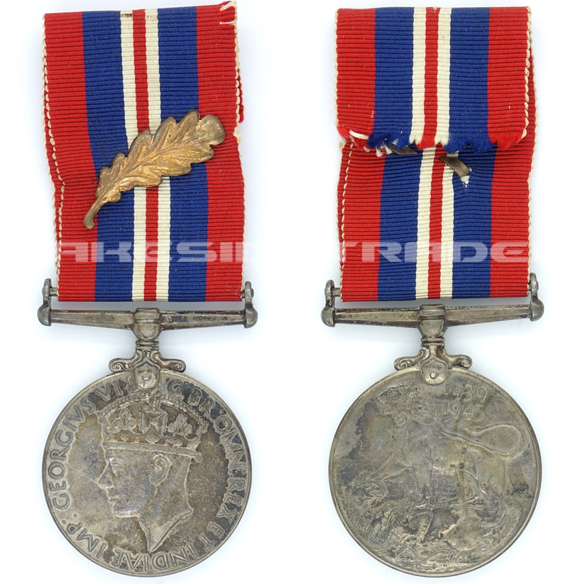 UK, WWII - War Medal 1939-1945