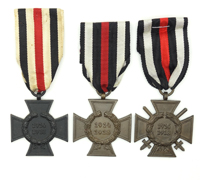Set of Hindenburg Cross's