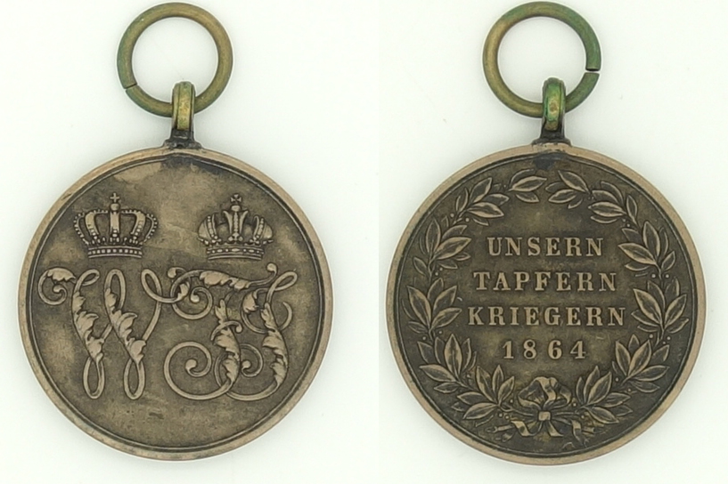 Prussian Danish War Medal of 1864
