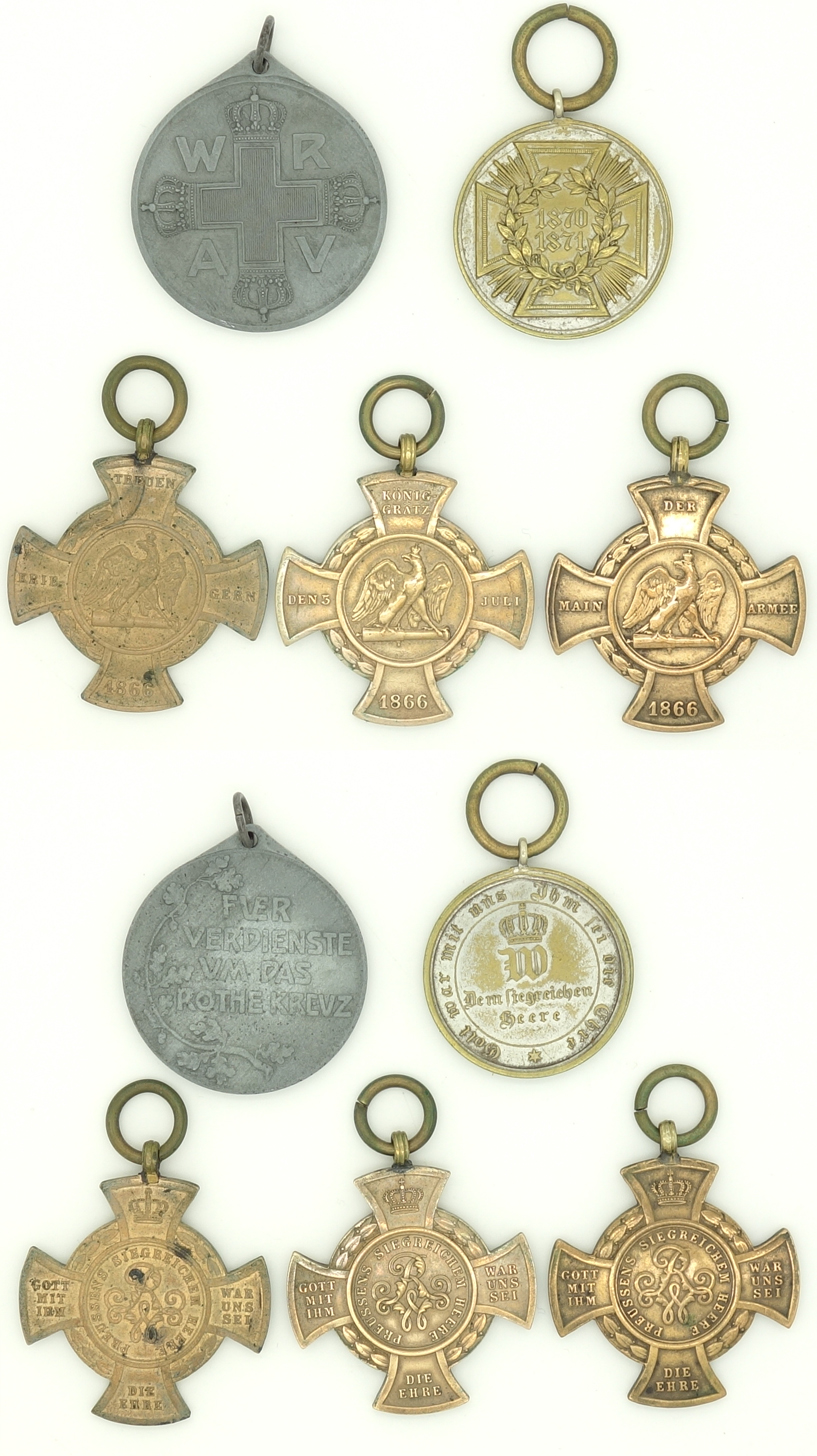 Prussia - Group of Five Awards