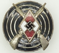 Hitler Youth Marksman Badge by RZM 1/14