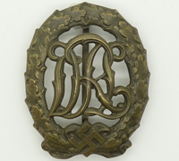 Bronze DRL Sports Badge by Werstein Jena