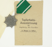 Packeted Silver 2nd Class Ostvolk Medal with Swords
