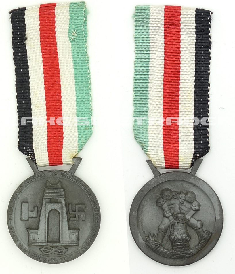 Italian-German African Campaign Medal by Lorioli