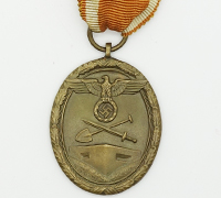 Early West Wall Medal in Tombak