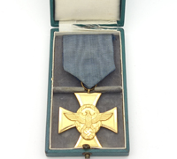 Cased 25 Year Police Long Service Award